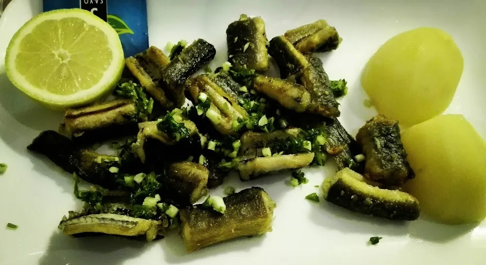 Anguilles Persillade